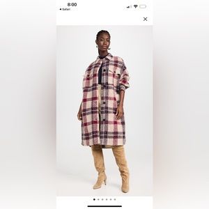 Isabel Marant Fontizi Coat size 1